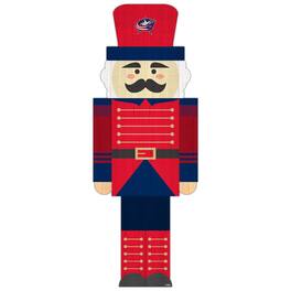 Fan Creations - Columbus Blue Jackets 31'' Nutcracker Leaner - Multicolor