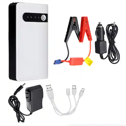 Front. Kitcheniva - 20000mAh Car Jump Starter Booster Power Bank Battery Charger Portable.