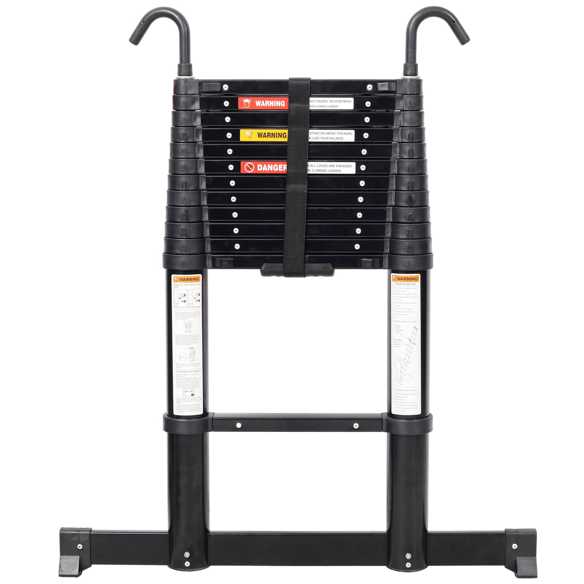 Sure, here is the corrected and grouped text from the image:

**Top Section:**
- WARNING
- WARNING
- DANGER

**Middle Section:**
- KEEP FINGERS AWAY FROM BLADES
- DO NOT CLEAN BLADES
- STAND ON ABOVE THIS LINE
- BALANCE LOADS
- DO NOT CLEAN BLADES
- KEEP FINGERS AWAY FROM BLADES

**Bottom Section:**
- WARNING
- WARNING

**Left Side:**
- WARNING
- (Text is too small to read clearly)

**Right Side:**
- WARNING
- (Text is too small to read clearly)

**Bottom:**
- WARNING
- (Text is too small to read clearly)