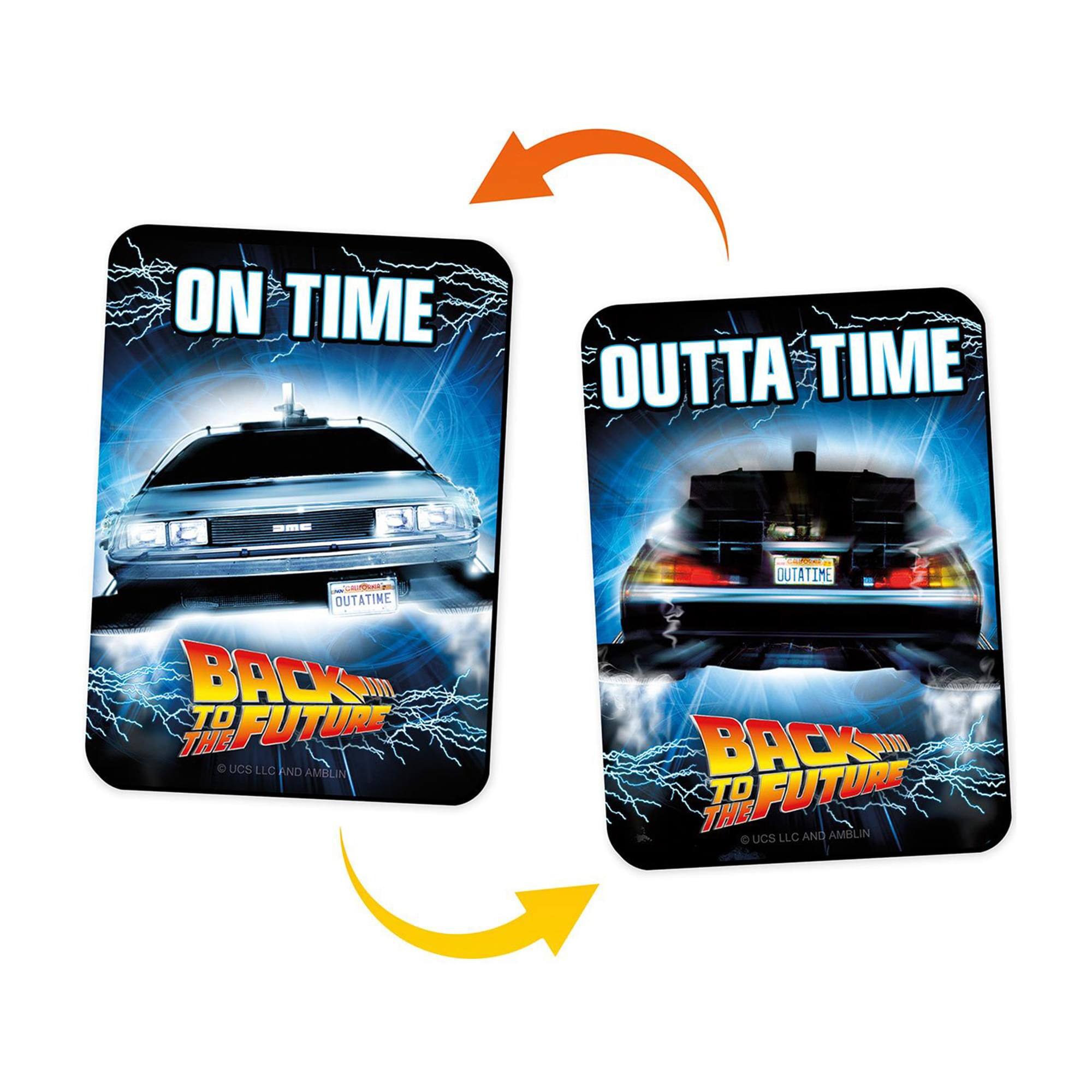 ON TIME OUTTA TIME BACK TO THE FUTURE UCS LLC AND AMBLIN OUTATIME - I BACK THE TO FUTURE UCS OUTATIME LLC - AND AMBLIN