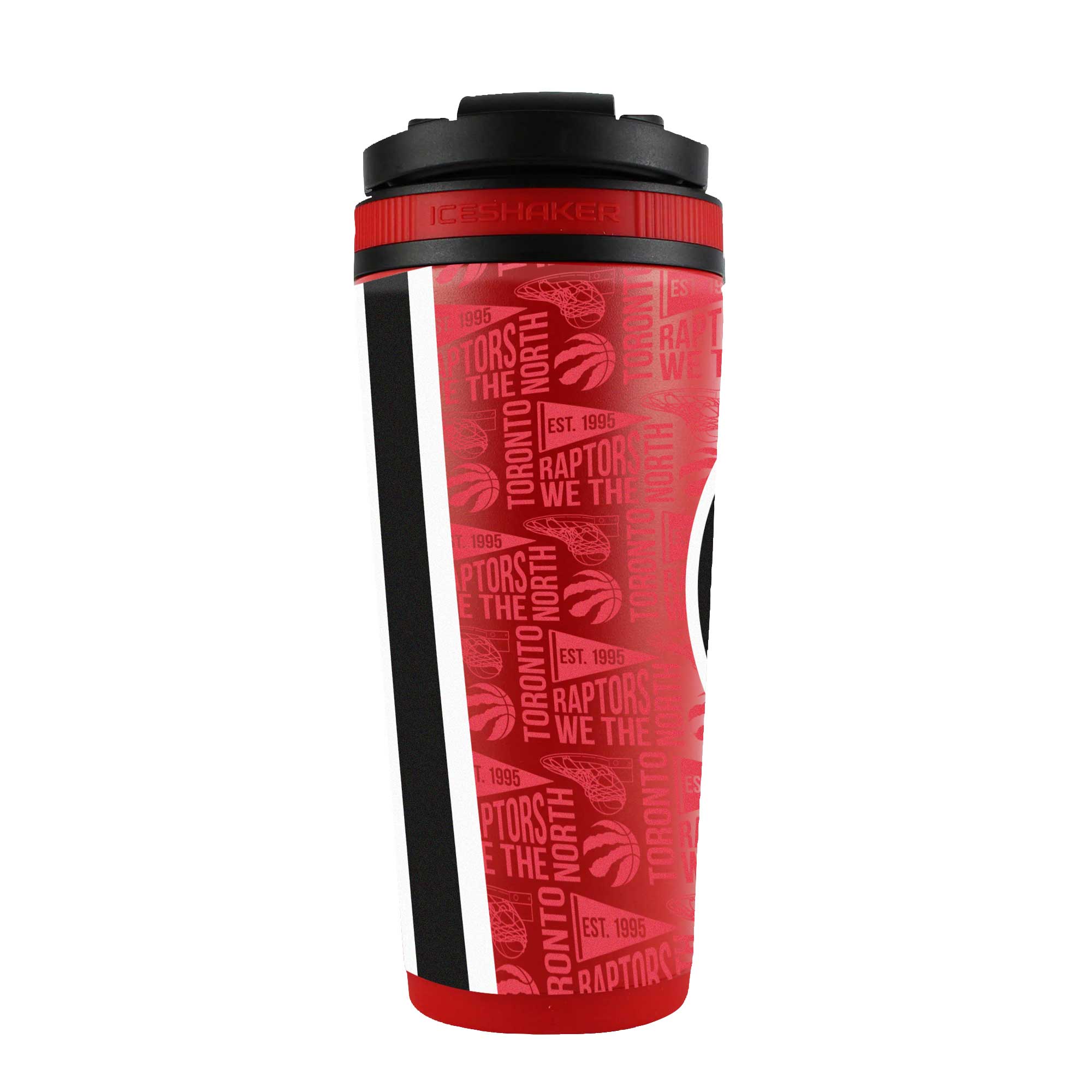 ICESHAKER  
EST. 1995  
RAPTORS  
WE THE NORTH  
TORONTO  
EST. 1995  
RAPTORS  
WE THE NORTH  
TORONTO  
EST. 1995  
RAPTORS  
WE THE NORTH  
TORONTO