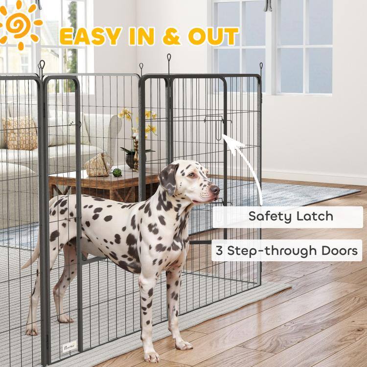 EASY IN & OUT  
Safety Latch  
3 Step-through Doors