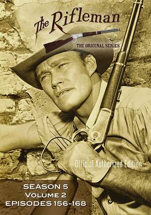 Front. The Rifleman Season 5, Volume 2 - DVD.