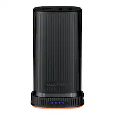 Front. WOLFBOX - Removable Backup Power for Compressed Air Duster (Battery Only, No Charger) - Black.