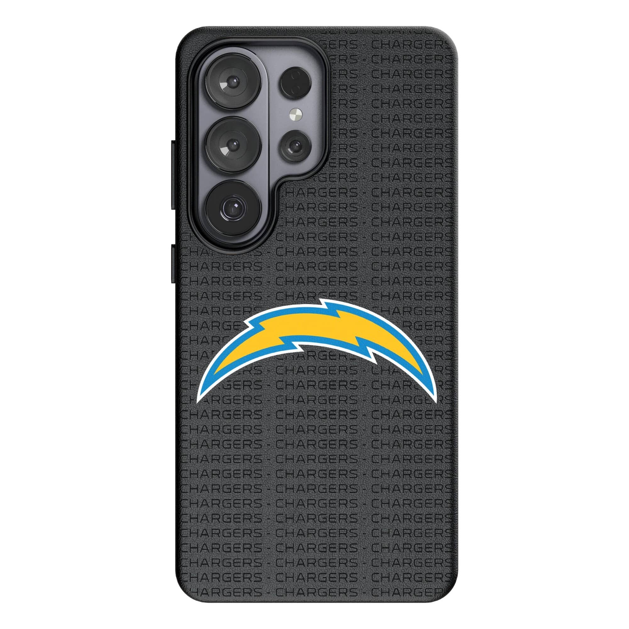 Keyscaper - NFL - Los Angeles Chargers Text Backdrop Galaxy Magnetic Bump Case - S26 - Black price history on PriceWatchPro