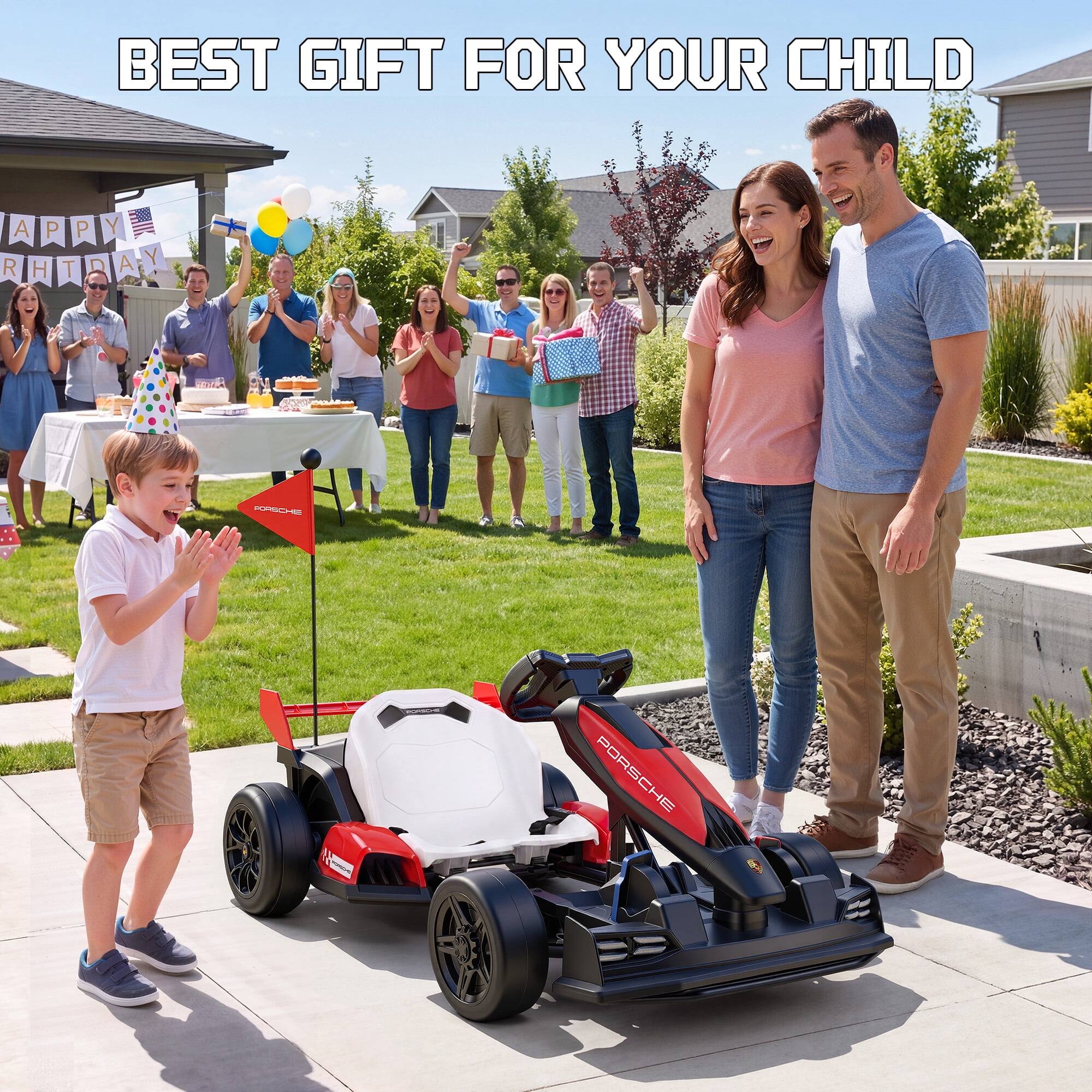 BEST GIFT FOR YOUR CHILD

APPY BIRTHDAY

PORSCHE