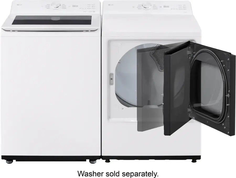Washer sold separately.