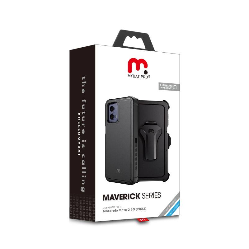 MYBAT PRO the LIFETIME WARRANTY

#HELLOMYBAT is calling

MAVERICK SERIES

DESIGNED FOR Motorola Moto G 5G (2023)

MLITARY ANTIMORODIAL