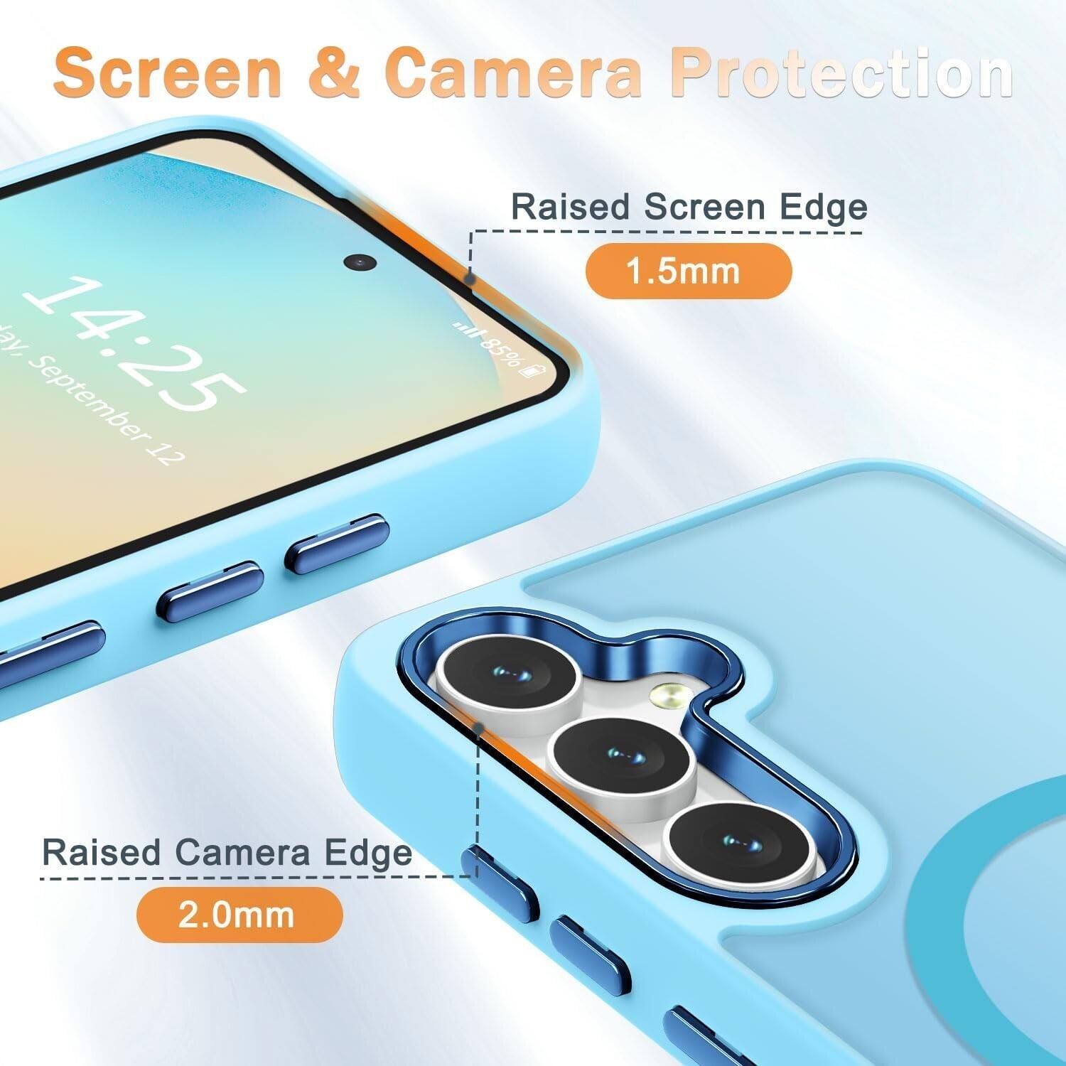 Screen & Camera Protection

Raised Screen Edge 1.5mm

Raised Camera Edge 2.0mm