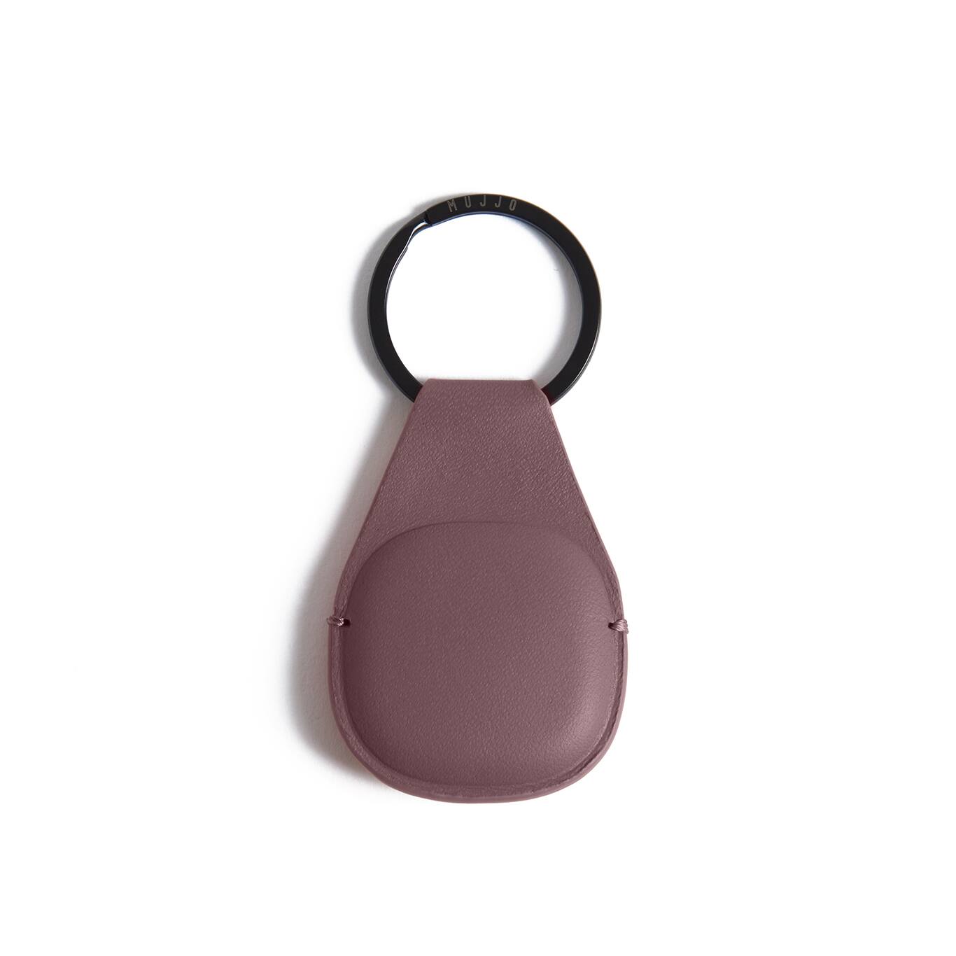 Left. Mujjo - Mujjo Canopy AirTag Keychain - Bronze Red.