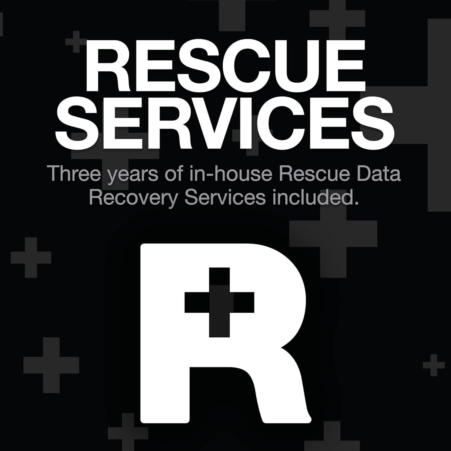 RESCUE SERVICES

Three years of in-house Rescue Data Recovery Services included.
