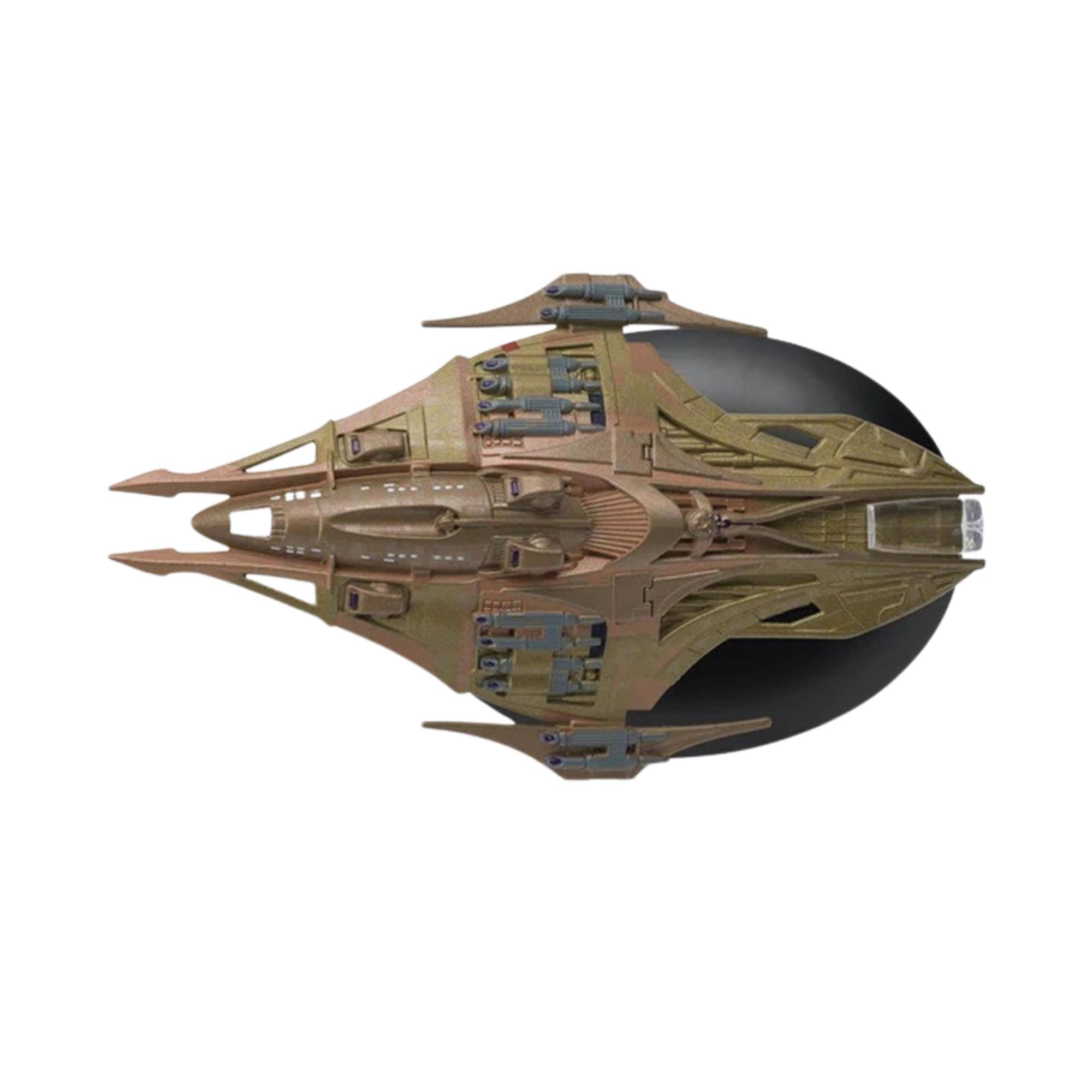 Alt View 4. Eaglemoss - Eaglemoss Star Trek Starship Replica | Lokirrim Fighter - Black.