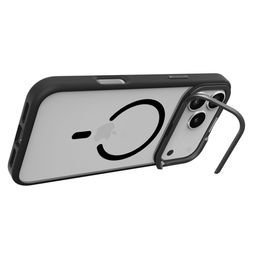 Alt View 5. Prodigee - KickIt MagSafe Case for Apple iPhone 18 Pro Max / 17 Pro Max - Black.