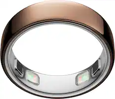 Front. Oura - Oura Ring 5 - Smart Ring & Fitness Tracker - Size Before You Buy with OR5 Sizing Kit - Size 12 - Deep Rose.