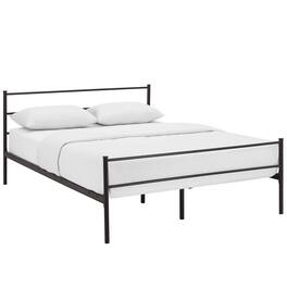 Modway - Alina Platform Queen Bed Frame - Brown