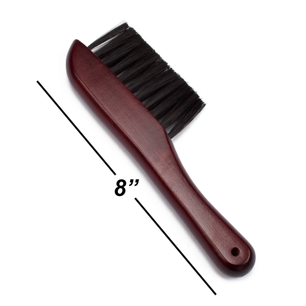 Back. GSE Games & Sports Expert - GSE 2-Piece Solid Wood Billiard Pool Table Brush and Rail Brush Set, Pool Table Accessory -Mahogany - Mahogany.