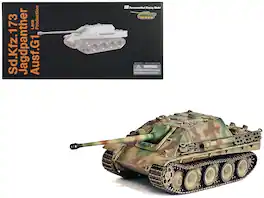 Dragon Models - Germany Sd.Kfz.173 Jagdpanther Ausf.G1 Late Production Tank sPz.Jg.Abt.654 France (1944) NEO Dragon Armor Series 1/72 - Multi