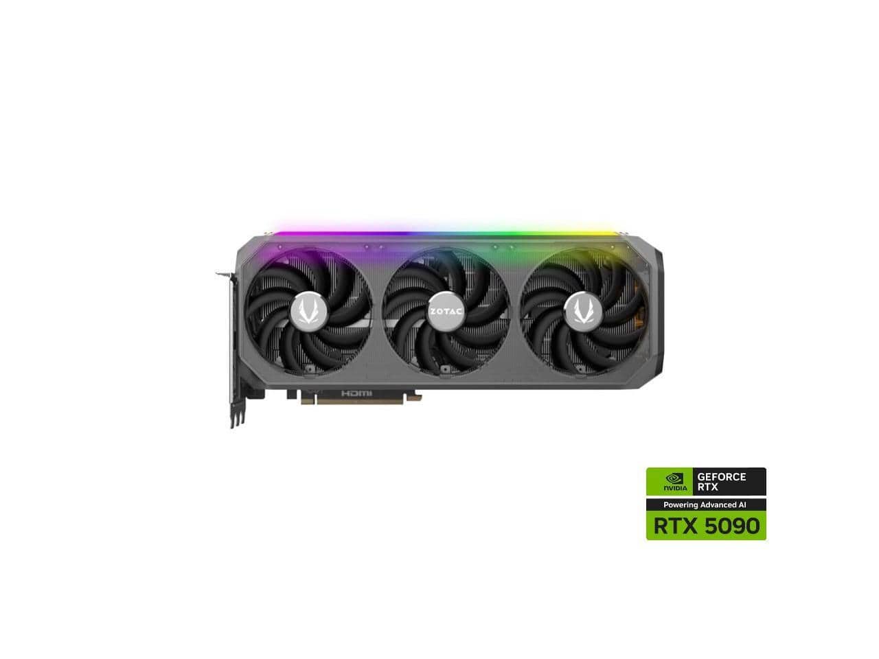 ZOTAC AMP Extreme INFINITY GeForce RTX 5090 32GB GDDR7 PCI Express
