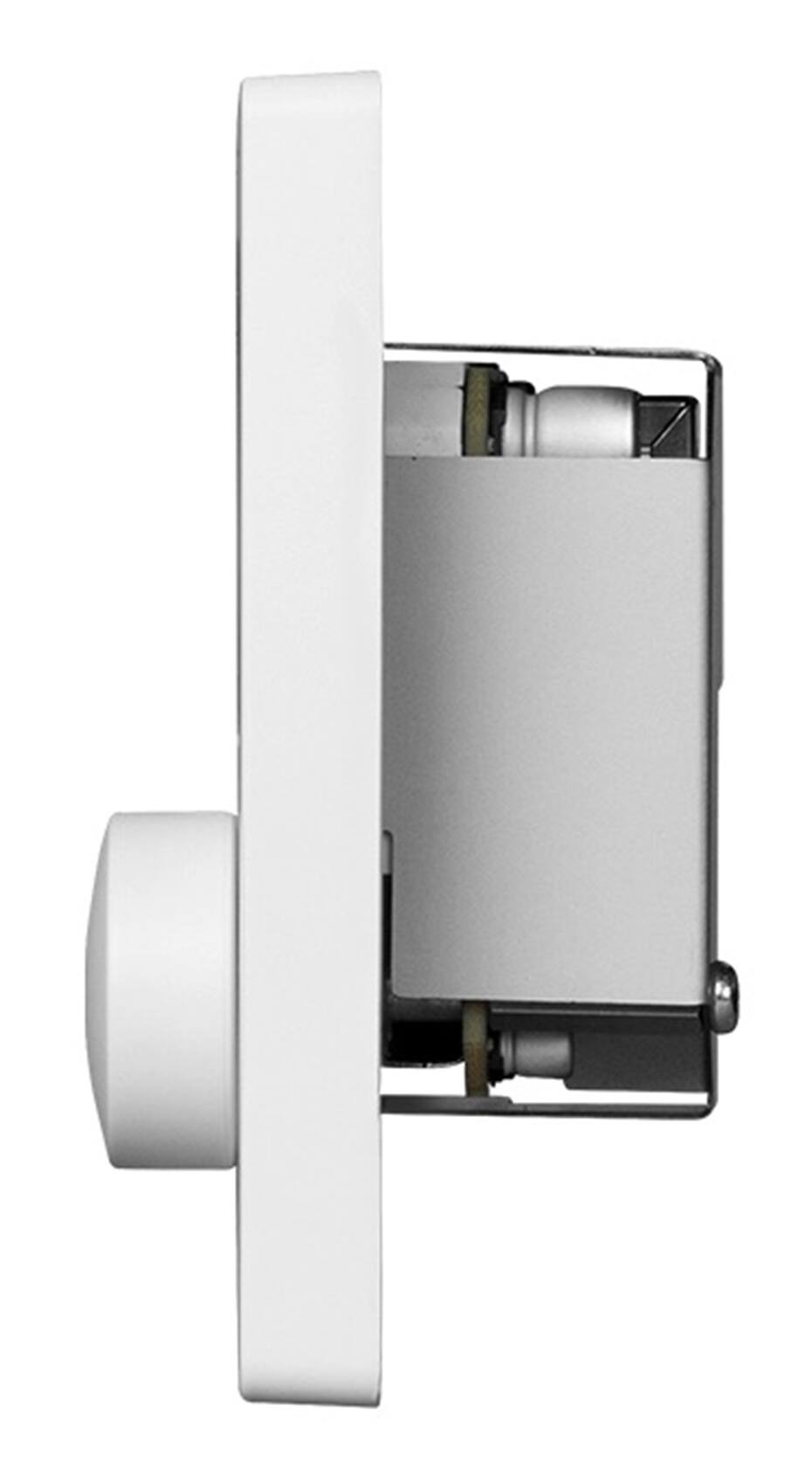 Left. Sonance - Blaze Wall-M US - Multi-Zone PoE-Powered Wall-Controller (Each) - White.