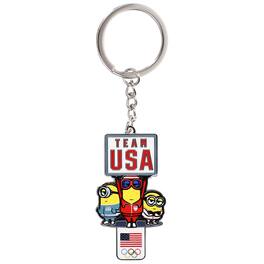 Honav - Team USA Minions Sign Keychain - Yellow
