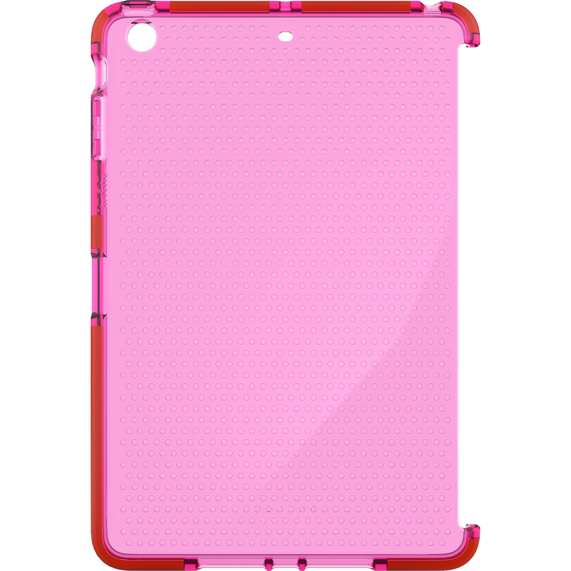 Alt View 2. Tech21 - Tech21 Impact Mesh Case for iPad Mini (A1432, A1454, A1455), Mini 2 (A1489, A1490, A1491), Mini 3 (A1599, A1600) – Pink - Pink.