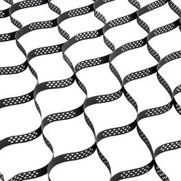 VEVOR - Gravel Grid, 2 Inch Depth, 16.4 x 6.5 FT / 5000 x 1980 mm, 1880 LBS Per Sq ft Grass Ground Retainer - Black