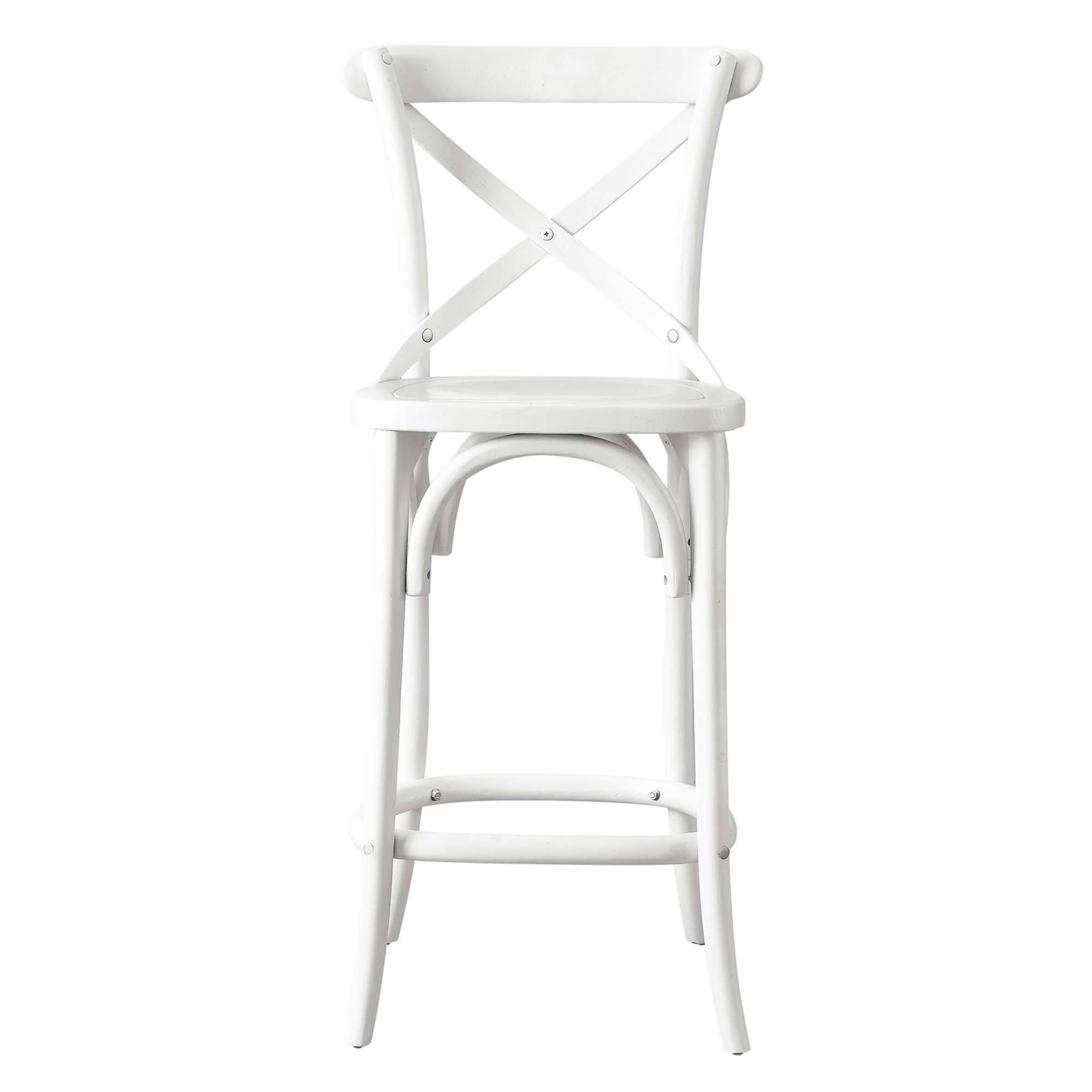 Alt View 1. Modway - Gear Counter Stool by Modway - White.