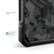 Alt View Zoom 2. UAG - Pathfinder SE Case with Magsafe for Apple iPhone 16 Pro - Midnight Camo.