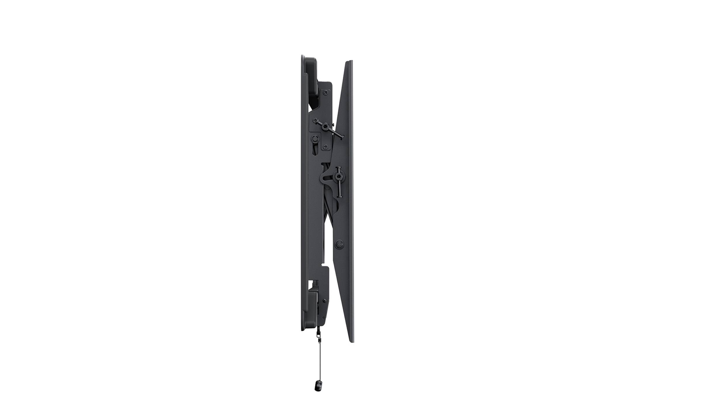 Alt View 3. ErgoAV - 46″ -100″ Extend, Swivel & Tilt TV Mount Model ERMTL3-01B - Black.