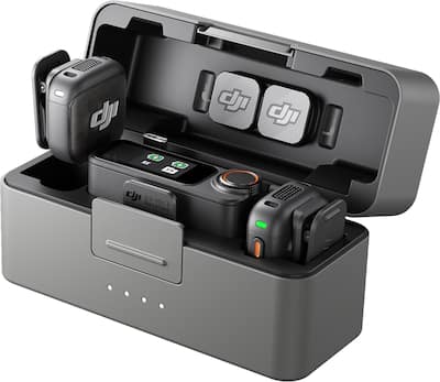 DJI Mic 3 (2 TX + 1 RX + Charging Case) Black CP.RN.00000480.02 DJI Mic 3 (2 TX + 1 RX + Charging Case) Black CP.RN.00000480.02