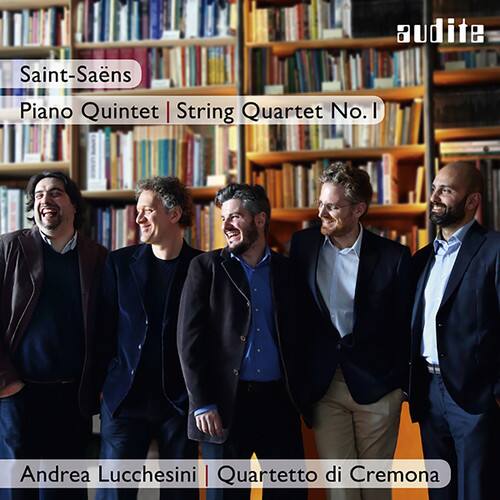 Saint-Saens / Lucchesini - Saint-saens: Piano Quintet / String Quartet 1   - COMPACT DISCS [CD]