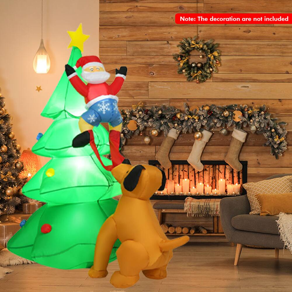 Note: The decorations are not included