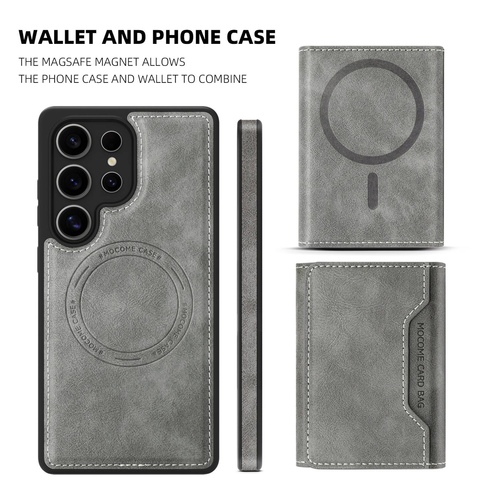 WALLET AND PHONE CASE

THE MAGSAFE MAGNET ALLOWS THE PHONE CASE AND WALLET TO COMBINE

#MOCOME CASE

MOCOME CARD BAG
