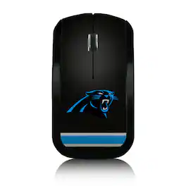 Keyscaper - Carolina Panthers Stripe Wireless Mouse - Wireless - Multicolor