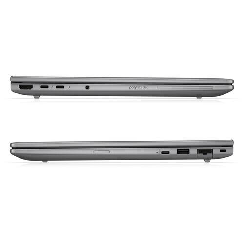 Alt View 10. HP - ZBook 8 G1i Workstation 14.0 WUXGA Display (Ultra 7 265U, 16GB, 512GB SSD, Win 11 Pro) w/Dockztorm Wireless Mouse - Meteor Silver.
