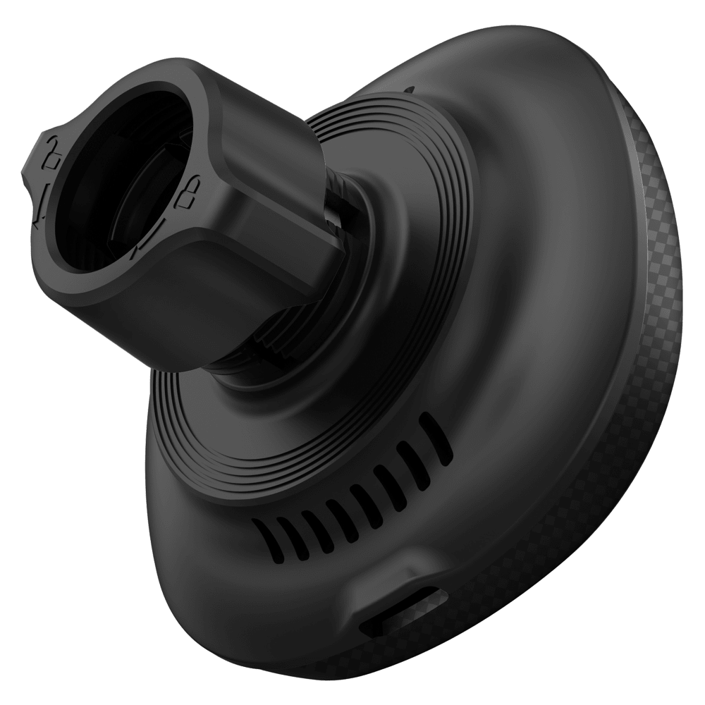 Alt View 2. Nimbus9 - Wireless Charging Magnetic Vent/Dash Phone Mount Kit - Black.