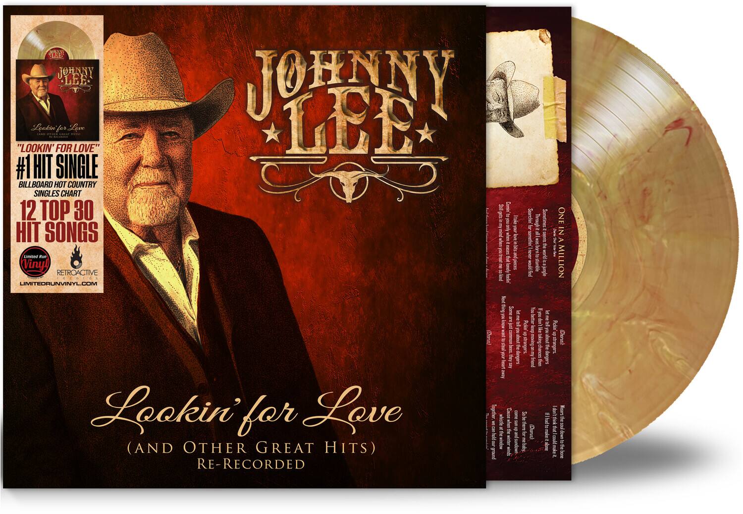 Johnny Lee - Lookin' For Love & Other Great Hits - Re-Recorded  - VINYL LP