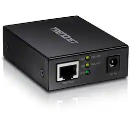 Trendnet - 1000BASE-T to SFP Fiber Media Converter; Gigabit Ethernet to SFP Media Converter; 4Gbps Switching Capactiy - Unknown