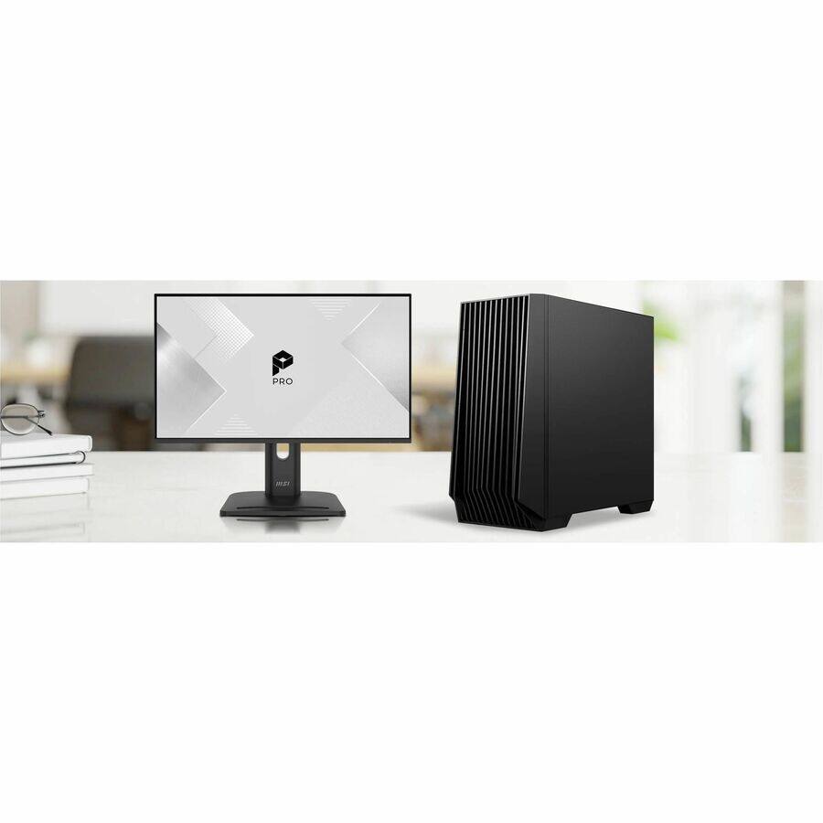 Alt View 4. MSI - MSI PRO DP400 AI PRO DP400 AI 2NVR-024US Desktop Computer - Intel Core Ultra 7 265F - 32 GB - 2 TB PCI Express NVMe SSD - Black.