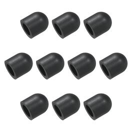 Unique Bargains - 50pcs 6.5mm Conductive Rubber Fine Tips Soft Universal Replacement for Capacitive Touch Screen Stylus Pen - Black