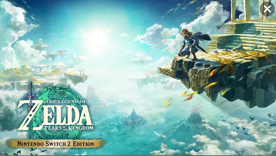 Switch 2 System, Nintendo The Legend of Zelda: Tears of the