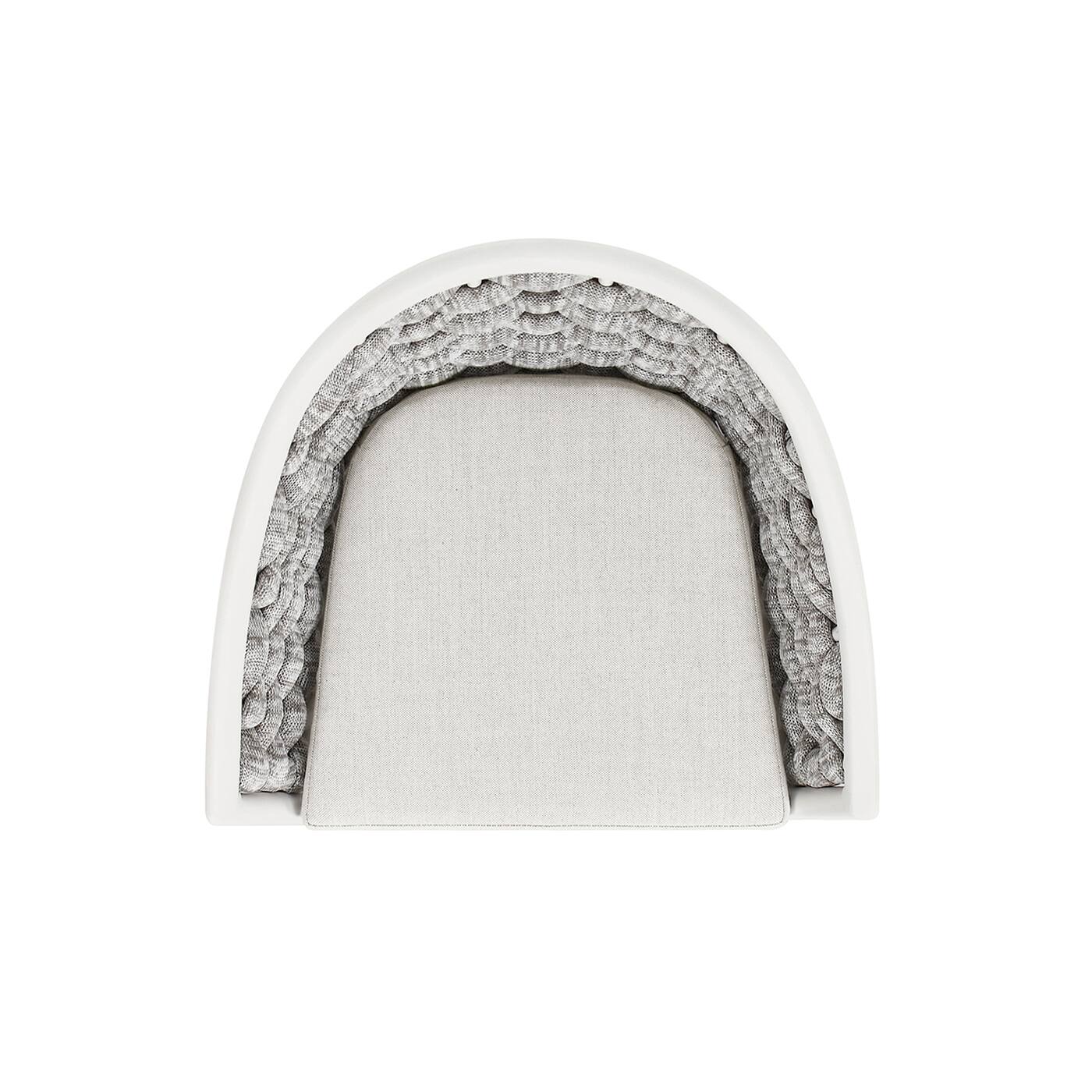 Alt View 2. Mondawe - Set of 2 Rope Barrel Low Back Patio Counter Stool - Gray.