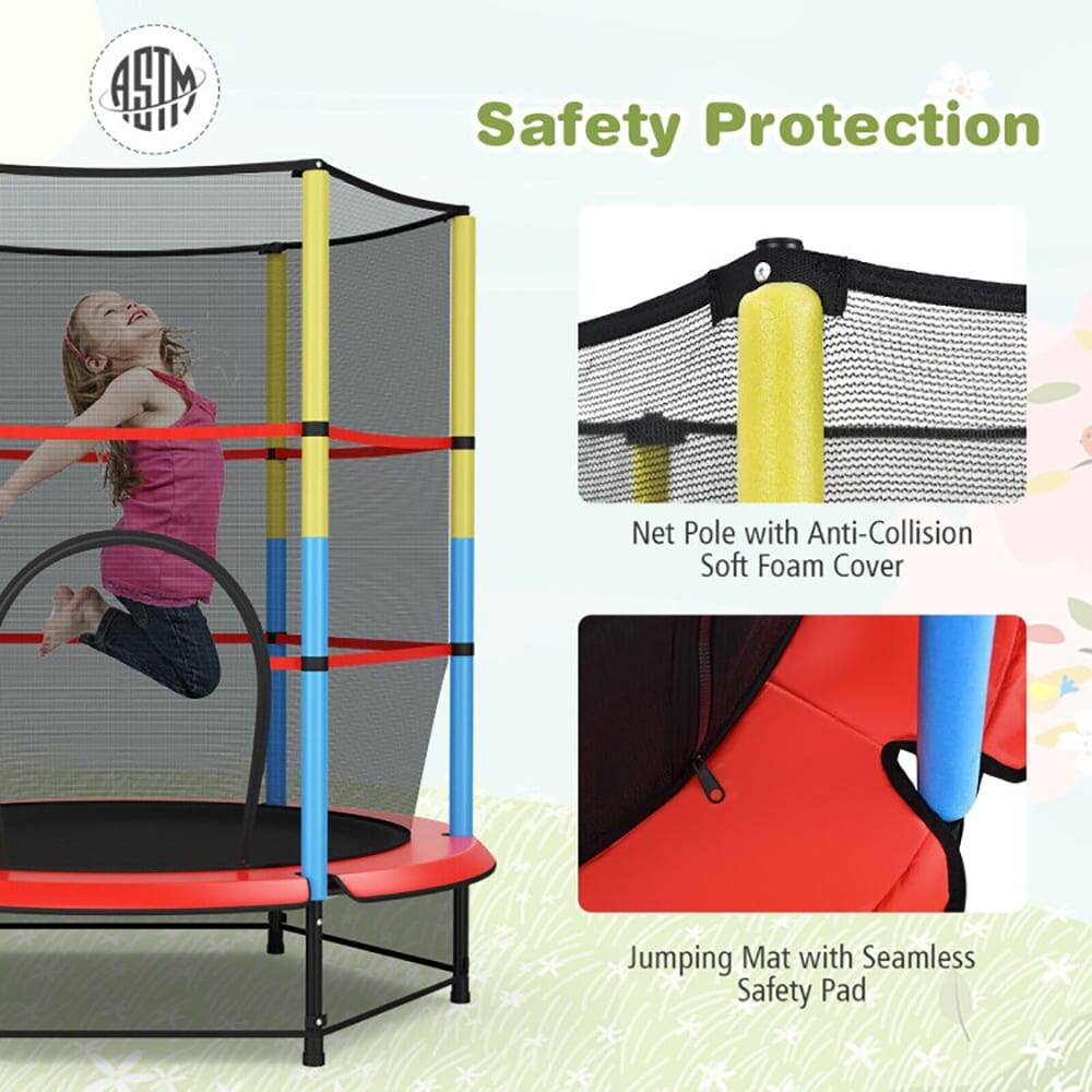 A DI Safety Protection Net Pole with Anti-Collision Soft Foam Cover Jumping Mat with Seamless Safety Pad

Safety Protection

- Net Pole with Anti-Collision Soft Foam Cover
- Jumping Mat with Seamless Safety Pad