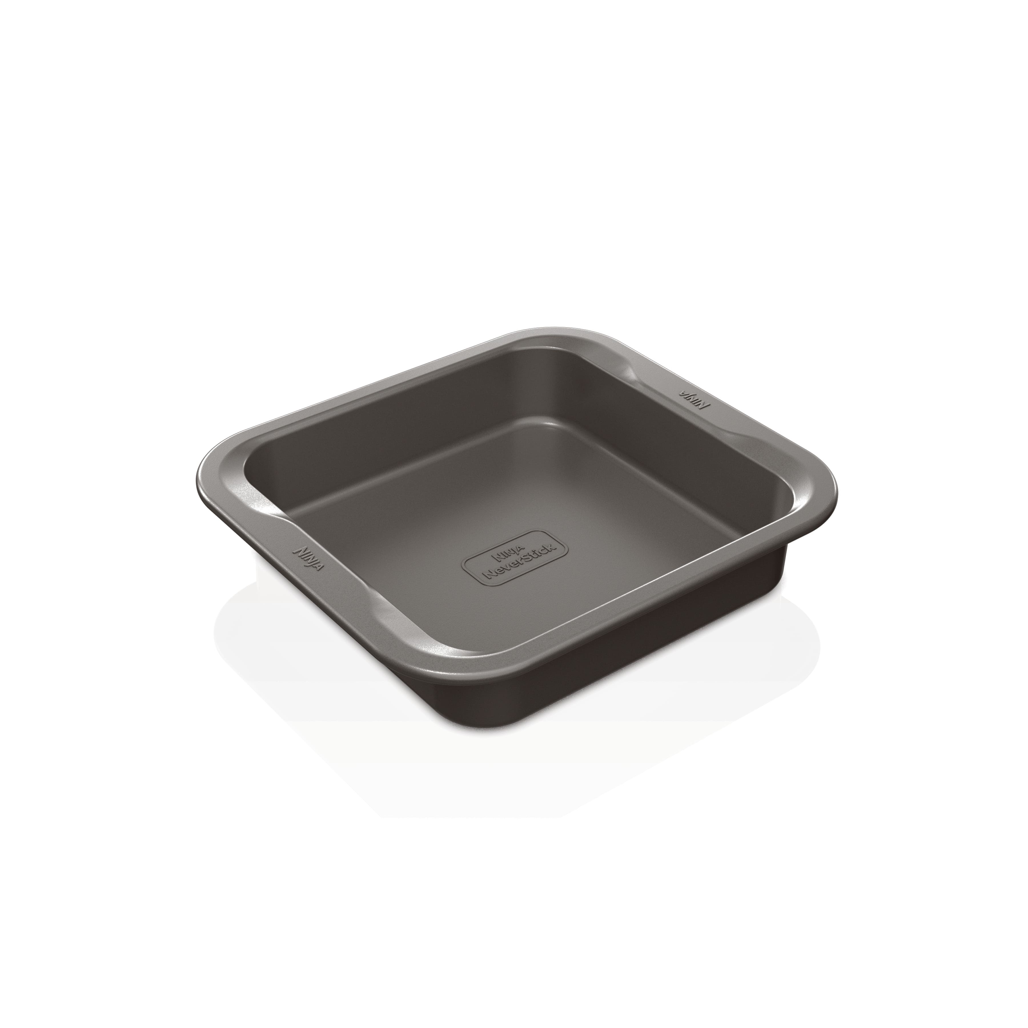 Ninja Foodi NeverStick Premium 8” Square Cake Pan Gray - Best Buy