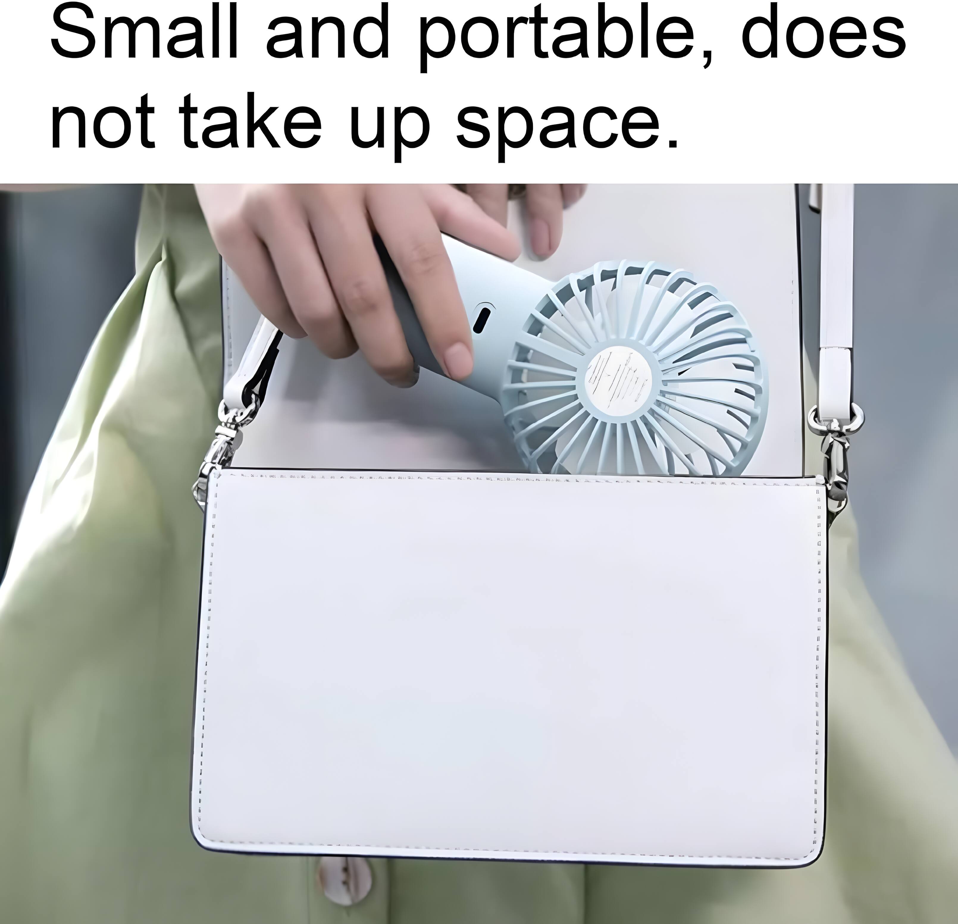 Small and portable, does not take up space.