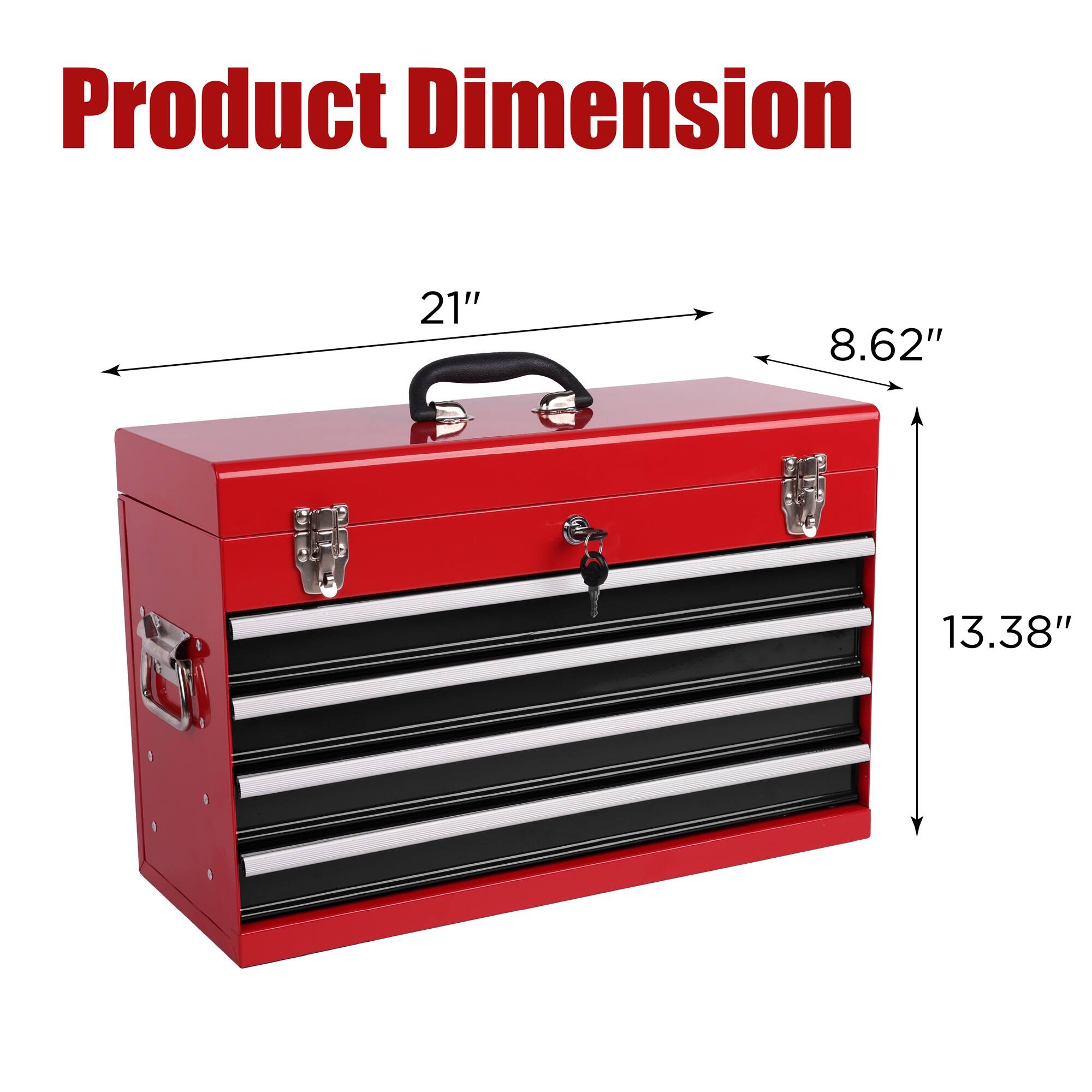Product Dimension: 21" x 8.62" x 13.38"
