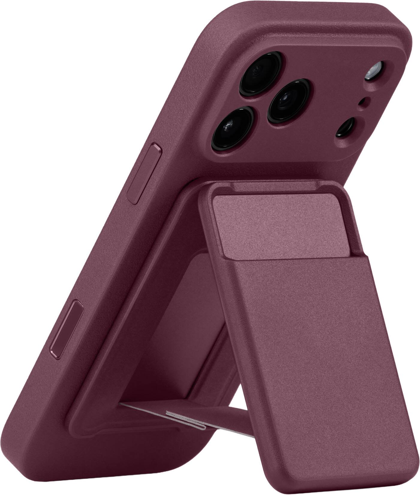 Alt View 1. dbrand - MNML Kickstand Wallet - Burgundry.