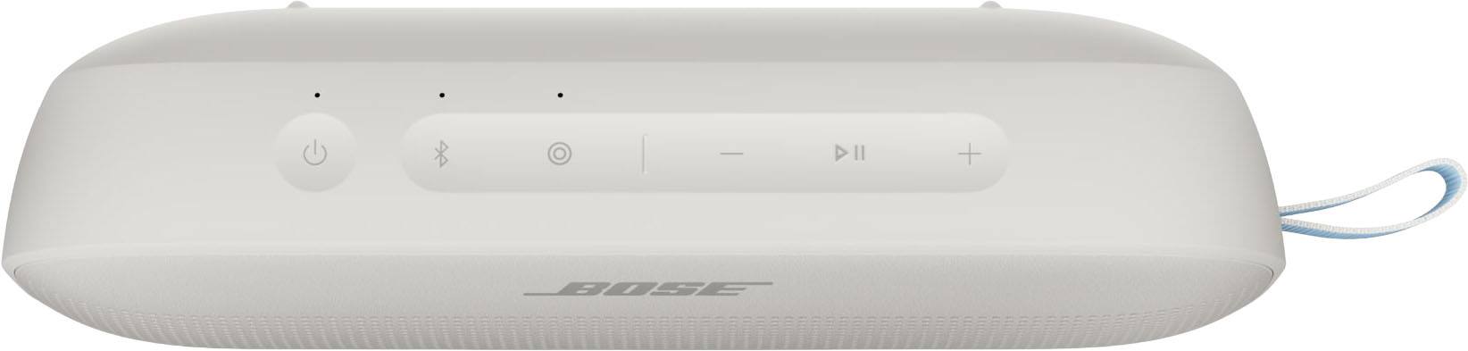 Alt View 4. Bose - SoundLink Flex (2nd Gen) Portable Bluetooth Speaker with Waterproof/Dustproof Design - Fog Gray.