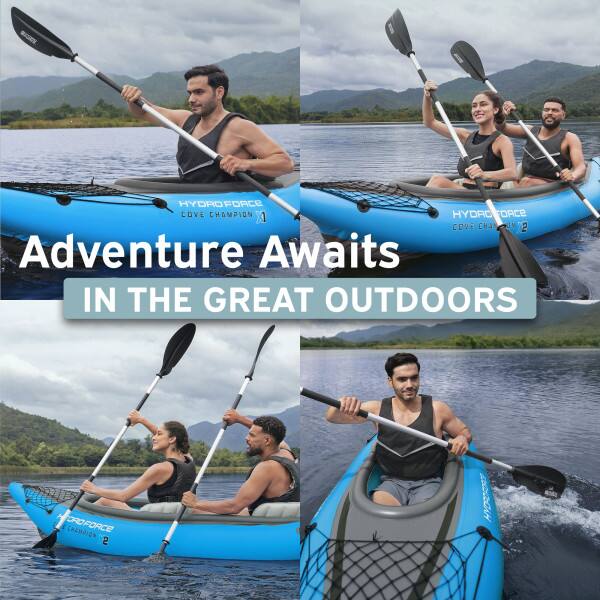 HYDROFORCE COVE CHAMPION X  
HYDROFORCE COVE CHAMPION  
Adventure Awaits IN THE GREAT OUTDOORS  
HYDROFORCE CHAMPION 2  
2 Hr