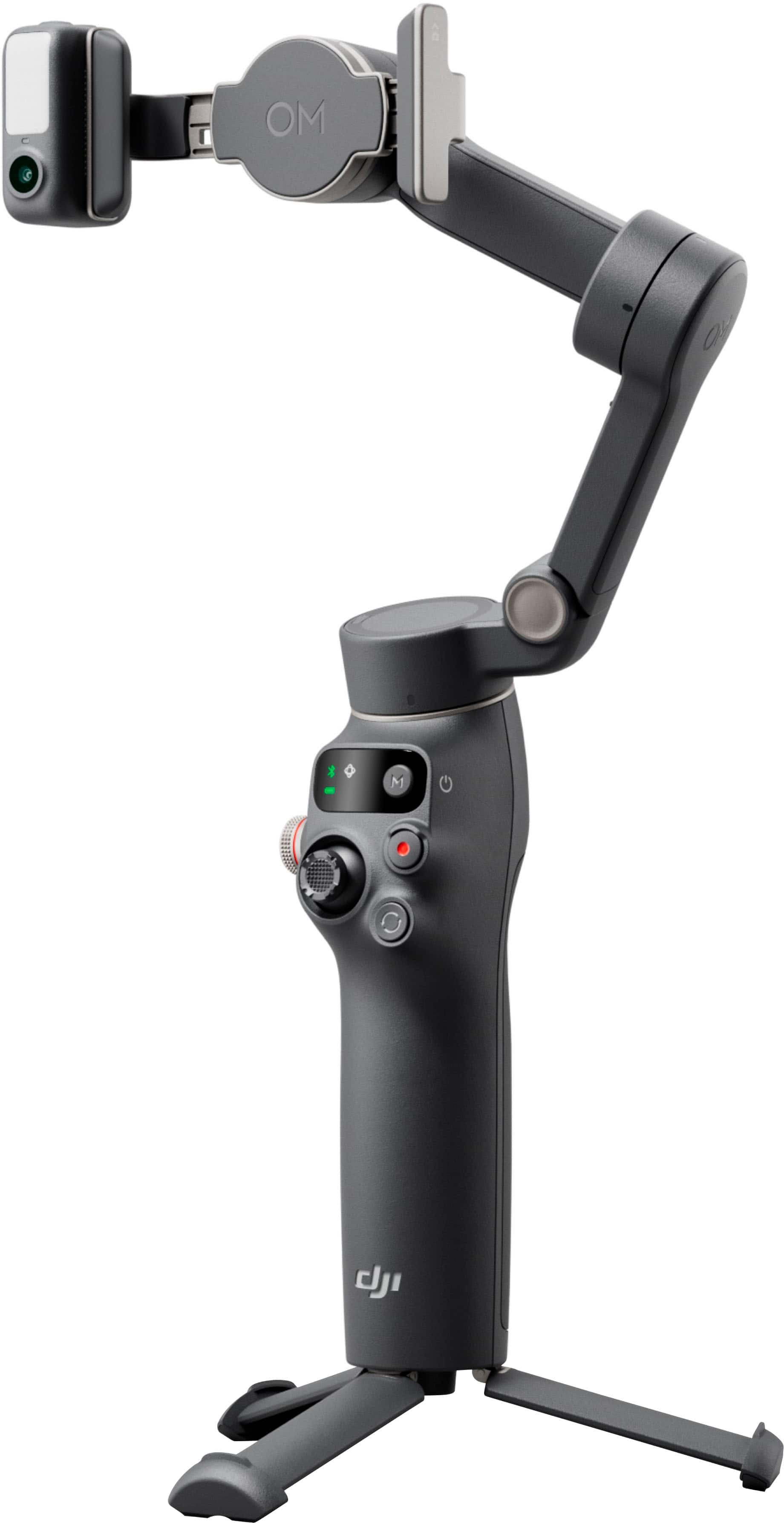 Left. DJI - Osmo Mobile 7P Smartphone 3-Axis Gimbal Stabilizer - Gray.